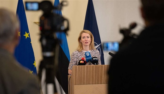 رئيسة وزراء إستونيا تدعو شركاءها لزيادة الإنفاق الدفاعي