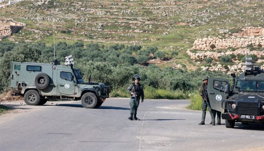 دوريات للجيش الإسرائيلي في الضفة الغربية (أ ف ب)