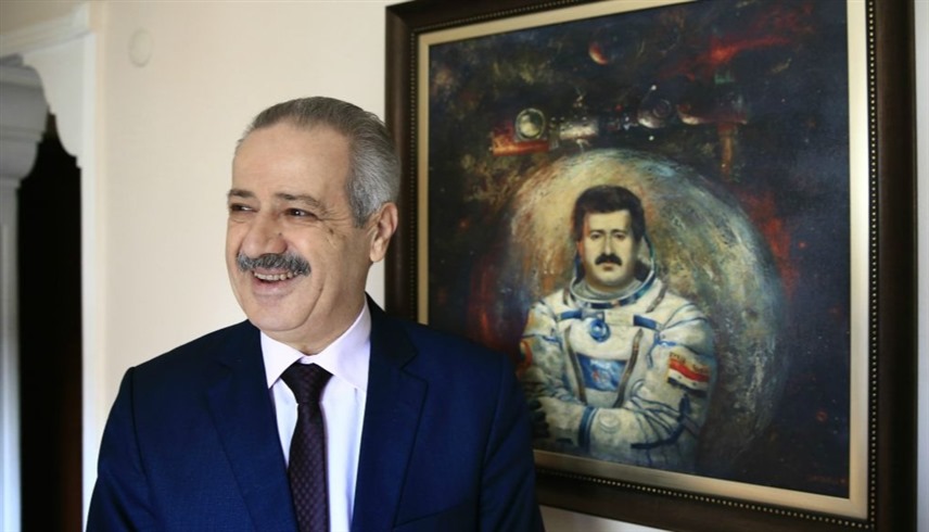 رائد الفضاء السوري الراحل محمد فارس (أرشيف)