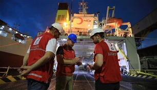 تركيا تسير سفينة مساعدات إلى غزة عبر مصر