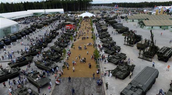 معرض أرميا للصناعات العسكرية في موسكو (أرشيف)
