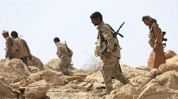 عناصر من الجيش والمقاومة الشعبية اليمنية في الجوف (أرشيف)