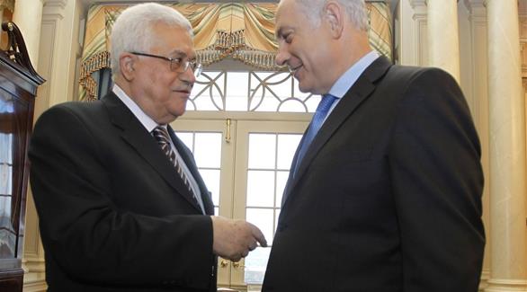 الرئيس الفلسطيني محمود عباس ورئيس الحكومة الإسرائيلية بنيامين نتانياهو (أرشيف)