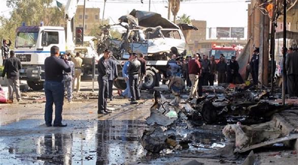 انفجار سيارة مفخخة ببغداد (ارشيف)