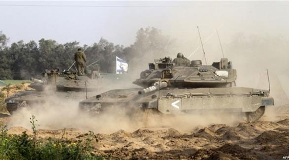 آليات الاحتلال الإسرائيلي شرق قطاع غزة (أرشيف)