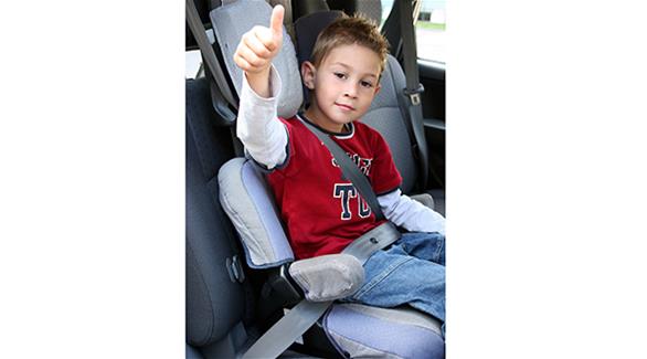 تركيب حزام الأمان بصورة سليمة يحمي الطفل من الإصابات الخطيرة