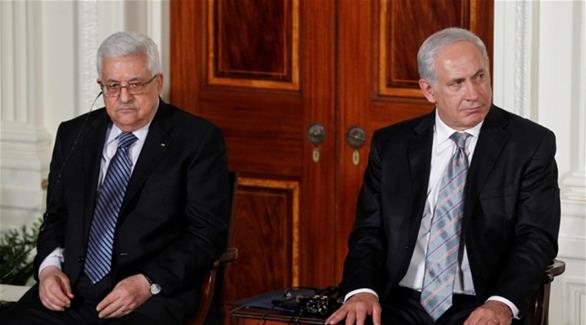 رئيس السلطة الفلسطينية محمود عباس ورئيس الوزراء الإسرائيلي بنيامين نتانياهو (أرشيف)