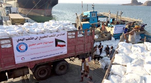 مساعدات كويتية للشعب اليمني (أرشيف)