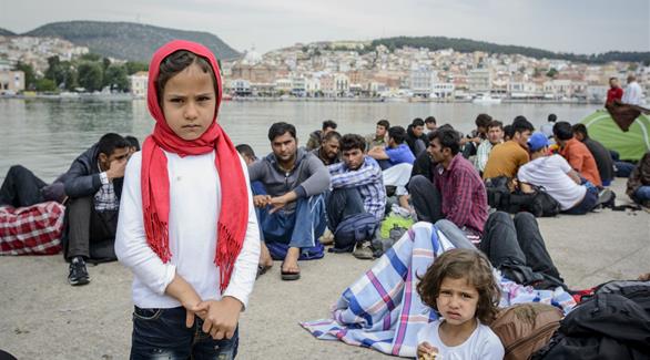 لاجئون في اليونان (أرشيف)