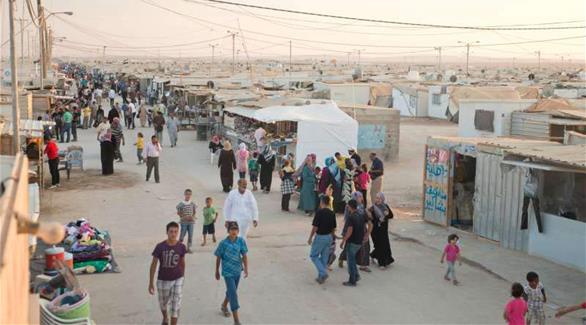 لاجئون في مخيم الزعتري (أرشيف)
