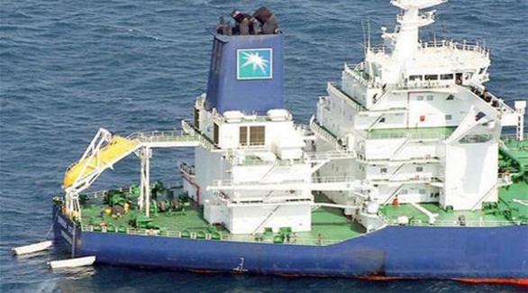 ناقلة تابعة لشركة أرامكو السعودية لتصدير النفط (أرشيف)
