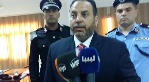 وزير الداخلية المفوض بحكومة الوفاق الوطني الليبية الدكتور العارف الخوجة (أرشيف)