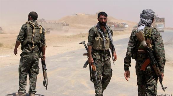 مقاتلون أكراد في سوريا (رويترز)