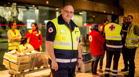 الصليب الأحمر البلجيكي يستقبل اللاجئين(24)