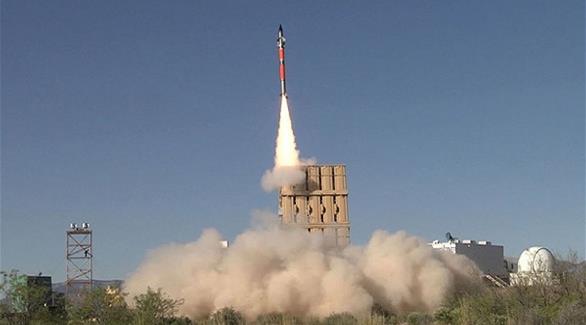 نظام تامير الإسرائيلي للصواريخ بفضل المساعدات العسكرية الأمريكية (أرشيف)