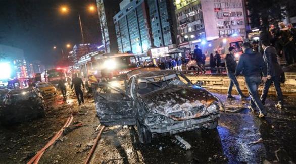 انفجار سيارة في تركيا(أرشيف)