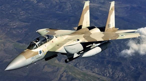 مقاتلة إسرائيلية من طراز إف 15 (أرشيف)