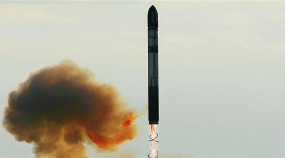 صاروخ سارمات الروسي الجديد (أرشيف)