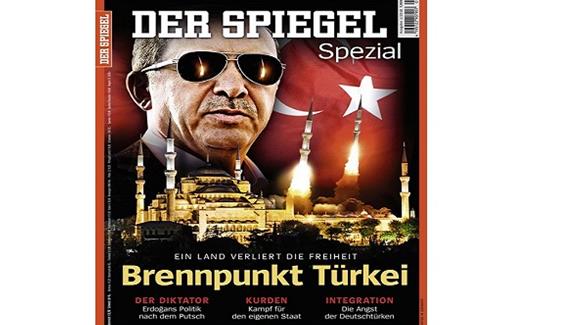 العدد الخاص الذي أصدرته مجلة ديرشبيغل الألمانية عن أردوغان (انترنت)