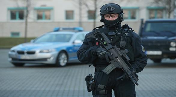 عنصر تابع لقوات الأمن الألمانية (أرشيف)
