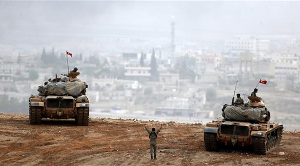 قوات الجيش التركي قرب الحدود السورية (أرشيف)