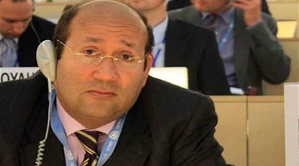 مندوب مصر الدائم في الأمم المتحدة بجنيف السفير عمرو رمضان(أرشيف)