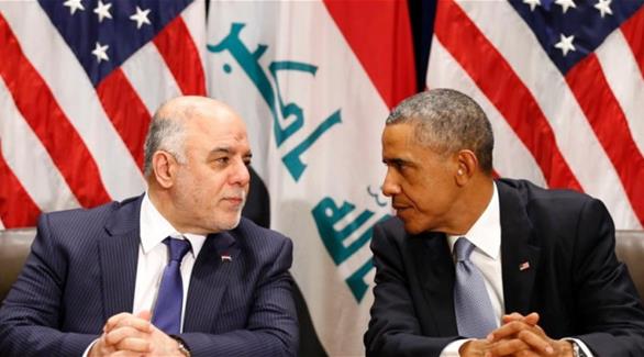 الرئيس الأمريكي ورئيس الوزراء العراقي (أرشيف)