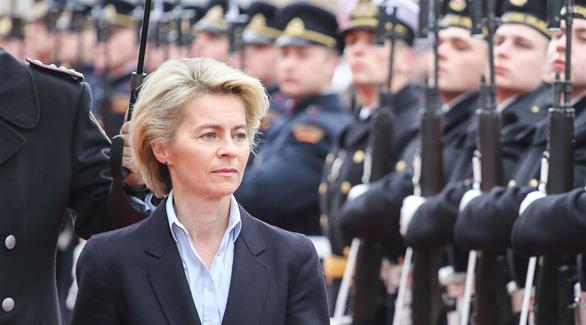 وزيرة الدفاع الألمانية، أورزولا فون دير لاين(أرشيف)