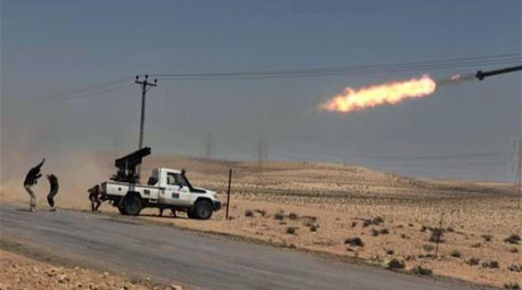 اشتباكات جديدة في منطقة الهلال النفطي بين قوات حفتر وحرس المنشأت شرق ليبيا (أرشيف)