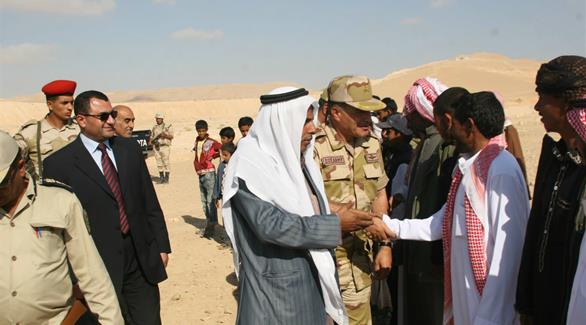 قبائل سيناء مع الجيش المصري(أرشيف)