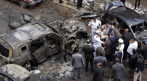 حادث اغتيال النائب العام المصري المتهم فيه تنظيم الإخوان(أرشيف)