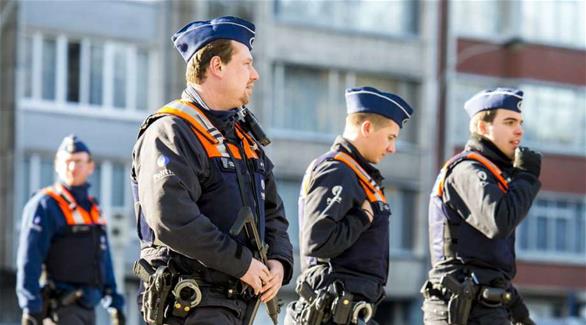 عناصر من الشرطة البلجيكية (أرشيف)