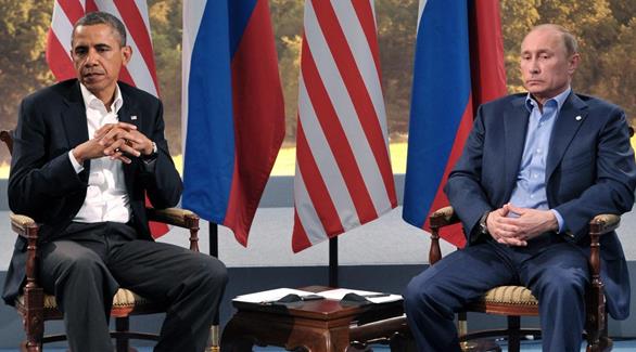 الرئيسان الأمريكي باراك أوباما والروسي فلاديمير بوتين (أرشيف)