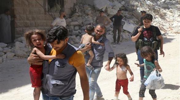 أطفال حلب مهددون بالموت بسبب حصار قوات الأسد(أرشيف)