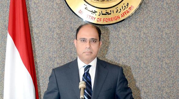 المتحدث الرسمي باسم وزارة الخارجية المصرية أحمد أبوزيد