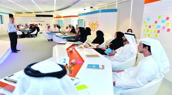 خبراء الابتكار الحكومي في الإمارات يناقشون المشاريع بحضور الشيخ محمد بن راشد (أرشيف)