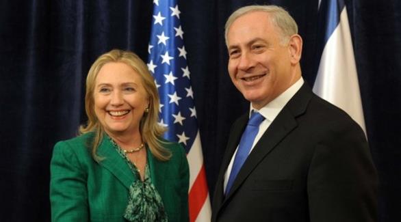 رئيس الوزراء الإسرائيلي والمرشحة الديمقراطية للانتخابات الأمريكية خلال لقاء سابق (أرشيف)