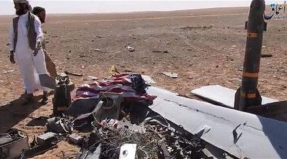 الطائرة التي أعلن داعش أنه أسقطها(وكالة أعماق)