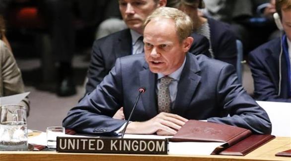 سفير بريطانيا لدى الأمم المتحدة ماثيو ريكروفت (أرشيف)