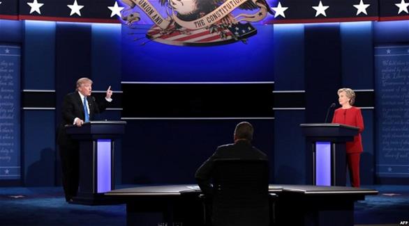 أول مناظرة رئاسية بين كلينتون وترامب (أرشيف)
