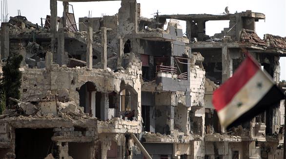 جانب من الدمار بسوريا (أرشيف)