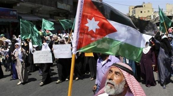 تظاهرة قديمة لجماعة الإخوان المسلمين في الأردن (أرشيف)