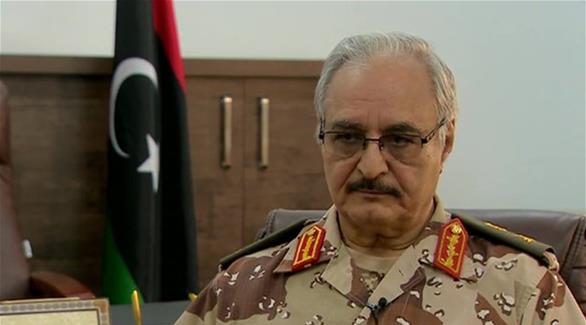 قائد الجيش الوطني الليبي، المشير خليفة حفتر(أرشيف)