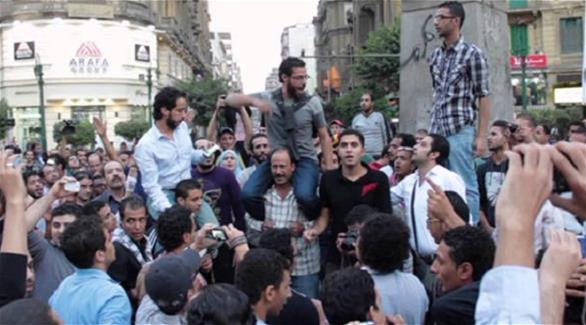 إحدى المظاهرات الشبابية بالقاهرة (أرشيف)
