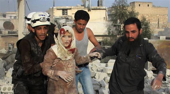 ضحايا القصف في حلب (أرشيف)