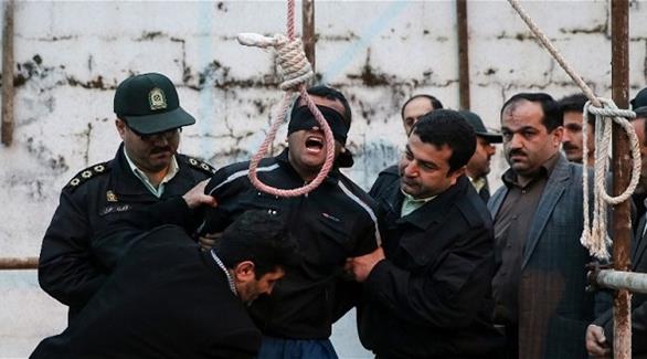 صورة أرشيفية لتنفيذ إعدامات في إيران