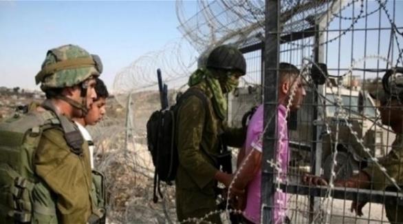 اعتقال فلسطيني على حدود قطاع غزة (أرشيف)