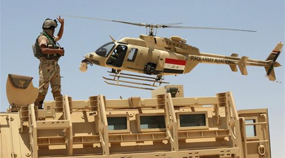 هليكوبتر حربي عراقي(رويترز)