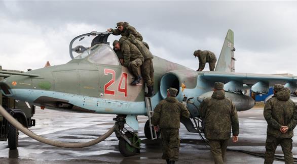 عناصر من القوات الجوية الروسية (أرشيف)