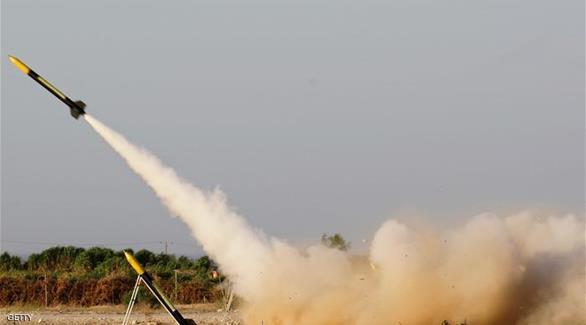 إطلاق صاروخ من غزة تجاه إسرائيل (أرشيف)